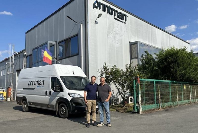 Experience exchange trip at Printman in Romania
