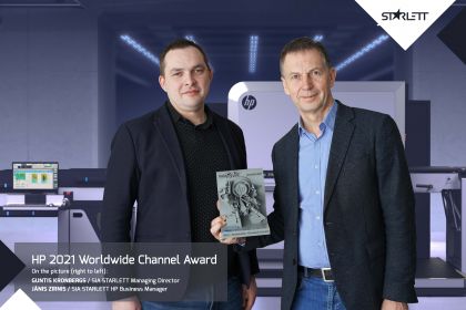 HP 2021 Worldwide Channel Award
