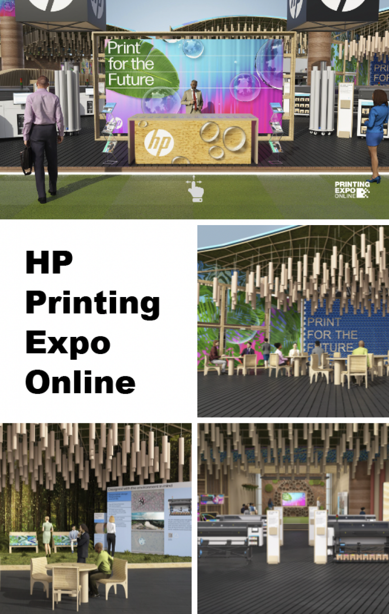 HP Large Format at Printing Expo Online 2023