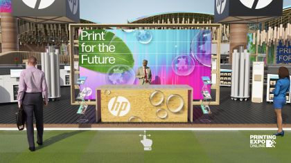 HP Large Format at Printing Expo Online 2023