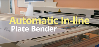 AUTOMATIC IN-LINE PLATE BENDER - BEST SOLUTION ON THE MARKET!