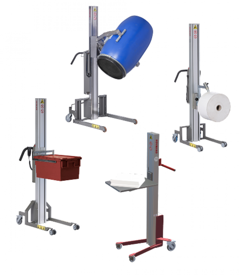 Lift, Transport & Turn Around Easy with ROLL LIFTERS!