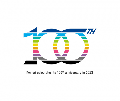 Komori celebrates its 100th anniversary!
