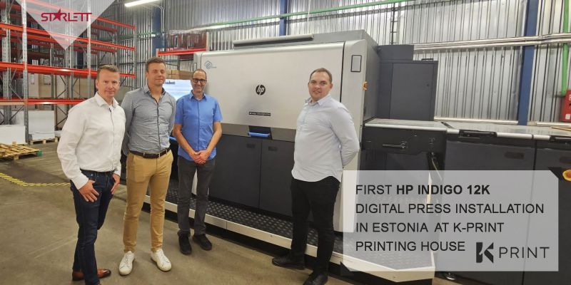 FIRST HP INDIGO 12K DIGITAL PRESS IN ESTONIA AT K-PRINT!