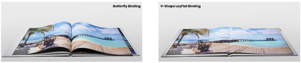 LAY FLAT VS. BUTTERFLY BINDING TECHNOLOGY