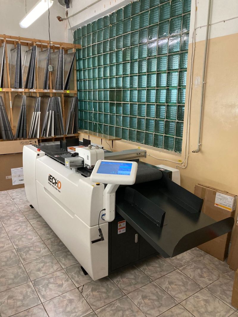 NEW INSTALLATION OF the automatic intelligent cutting system i-ECHO PK-0705 Plus at ABCJums