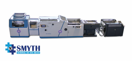 Speed Up Book Production with SMYTH DX-70 Plus Sewing & Folding Line + Unwinder & Cutter
