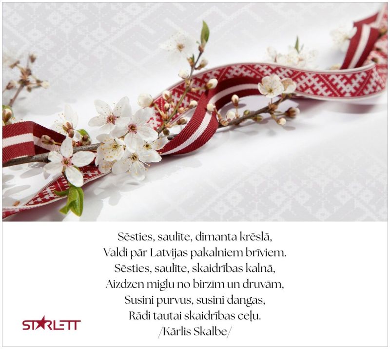 Svinam Latvijas Neatkarības atjaunošanas dienu ??