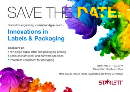 Save the Date - May 21 - 22, 2019