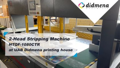 NEW INSTALLATION OF 2-HEAD STRIPPING MACHINE!