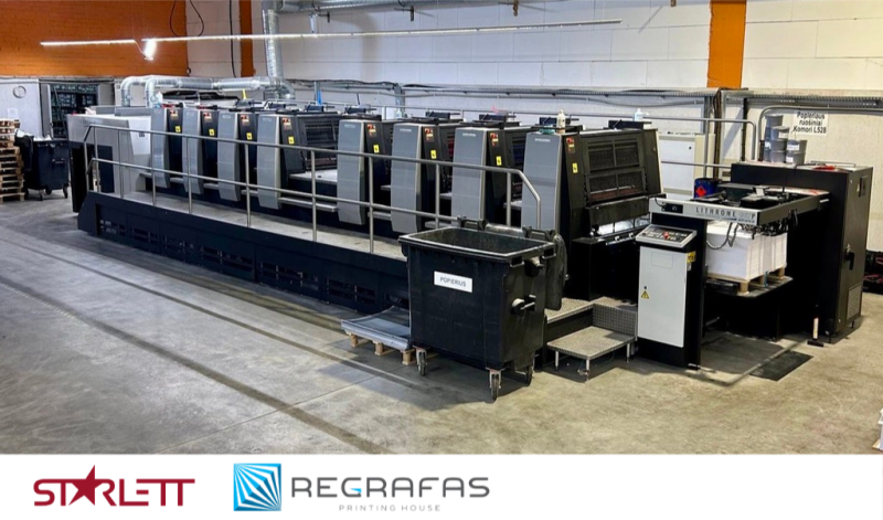 From book-printing tradition to a new Komori GL837P