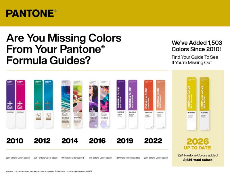 Are You Missing Colors From Your Pantone?