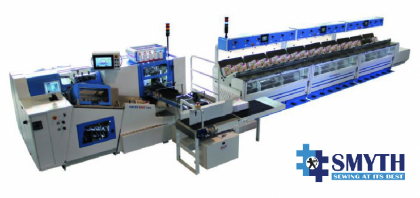 SAVE COSTS & SPACE WITH COMPACT GATHERING & SEWING LINE UNIT BY SMYTH