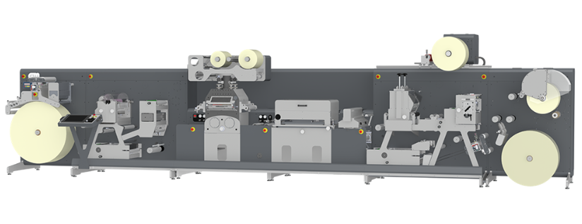 DC350 High-end modular converting line for labels