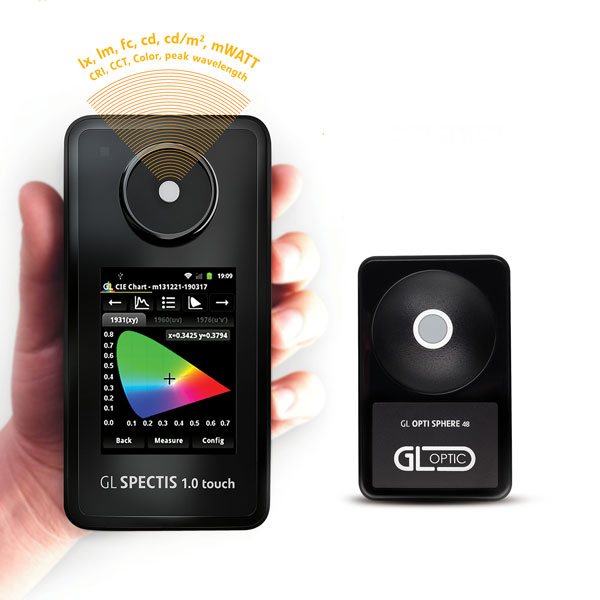 Premium Spectral Light Meter GL SPECTIS 1.0 TOUCH