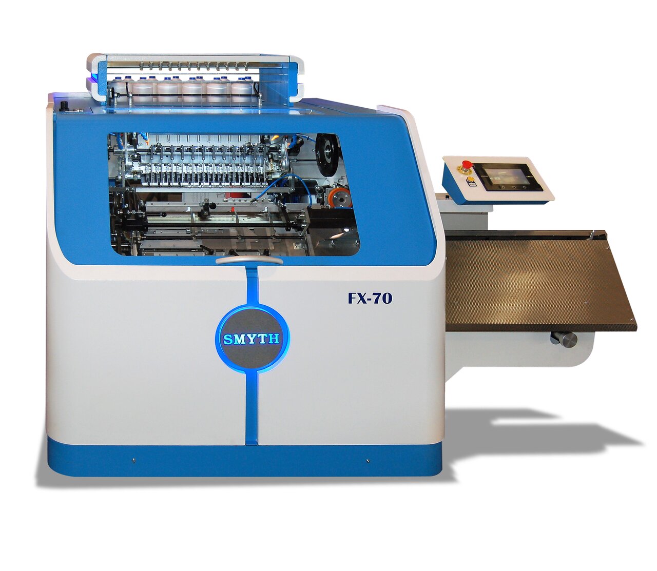 SEMI-AUTOMATIC LOADING BOOK SEWING MACHINE FX-70