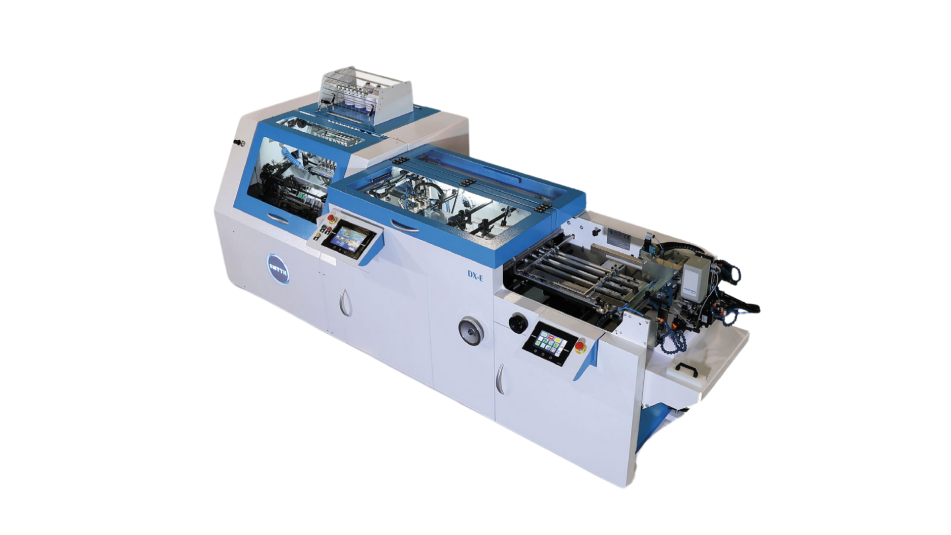 Automatic folding and sewing system DX-E